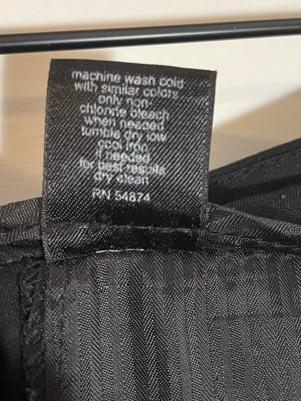 The Limited Drew Fit Black Pants Dress Slacks Office Wear Size 4R Y2K - Picture 6 of 10